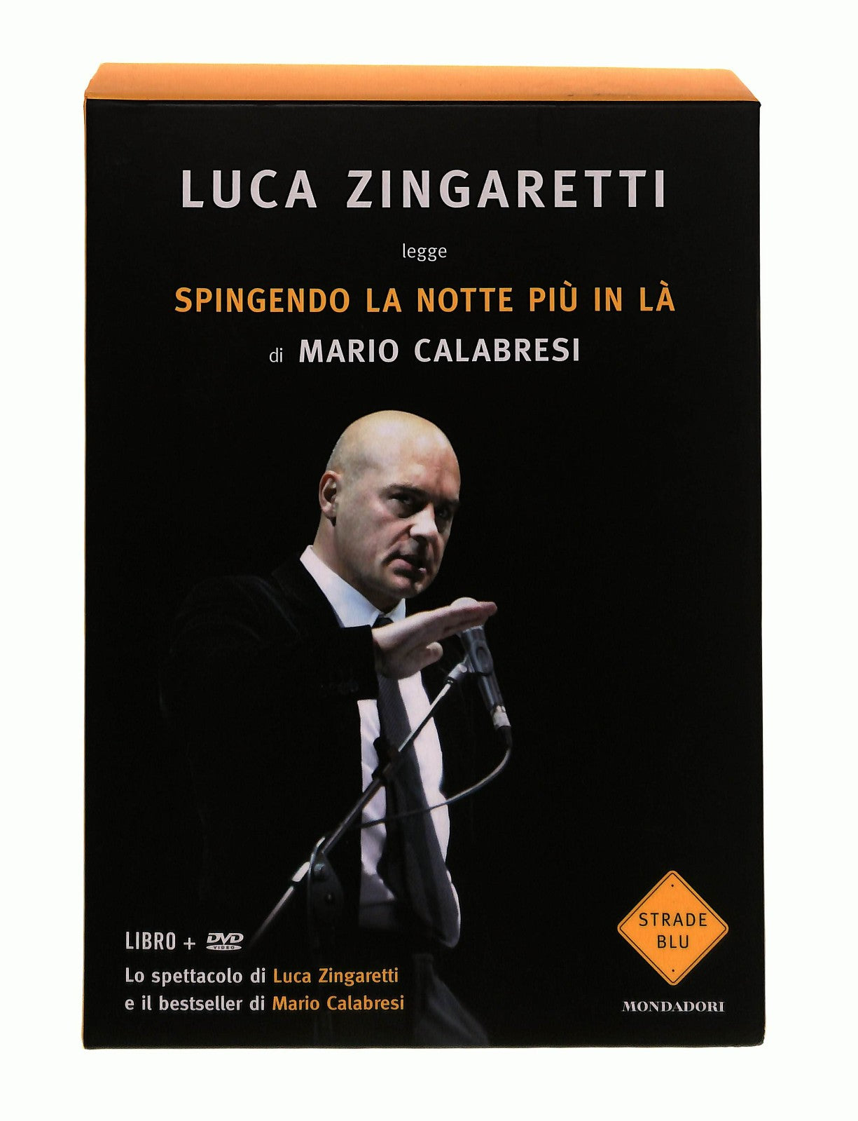 EBOND Zingaretti Legge Spingendo La Notte Piu In LaCon DVD Libro LI040235
