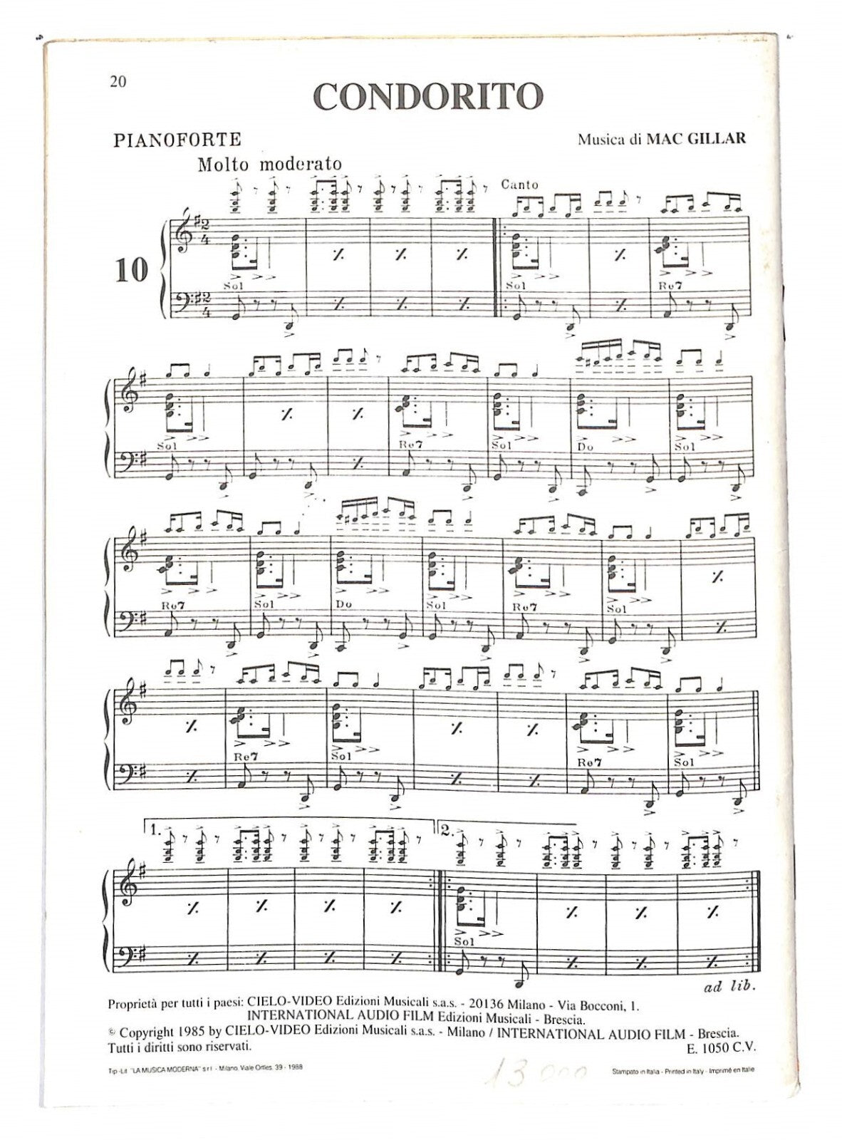 EBOND Spartiti Musicali i Successi Dei Los Paraguayos Libro LI040255