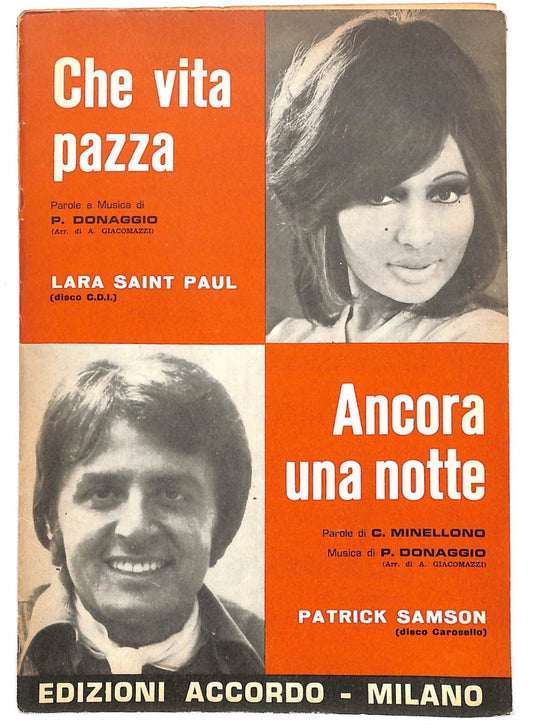 EBOND Spartiti Musicali - Che Vita Pazza - Ancora Una Notte Libro LI040256