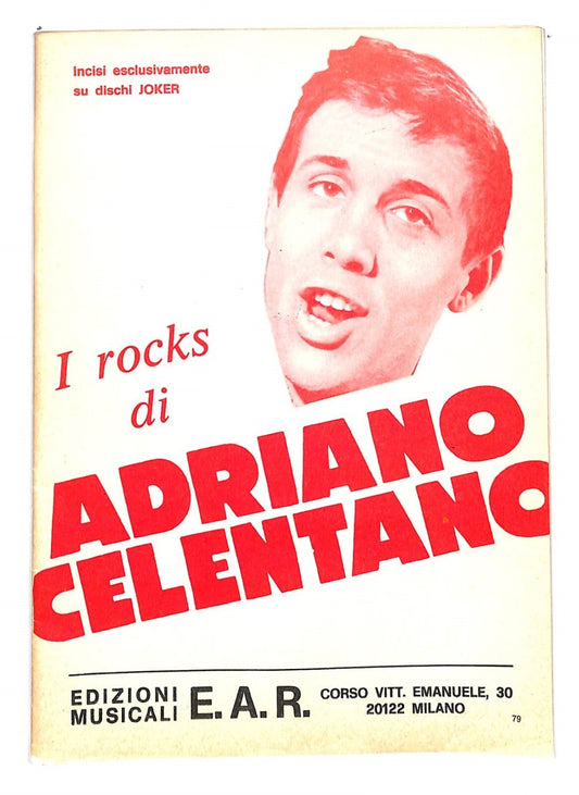 EBOND Spartiti Musicali I Rocks Di Adriano Celentano Libro LI040260