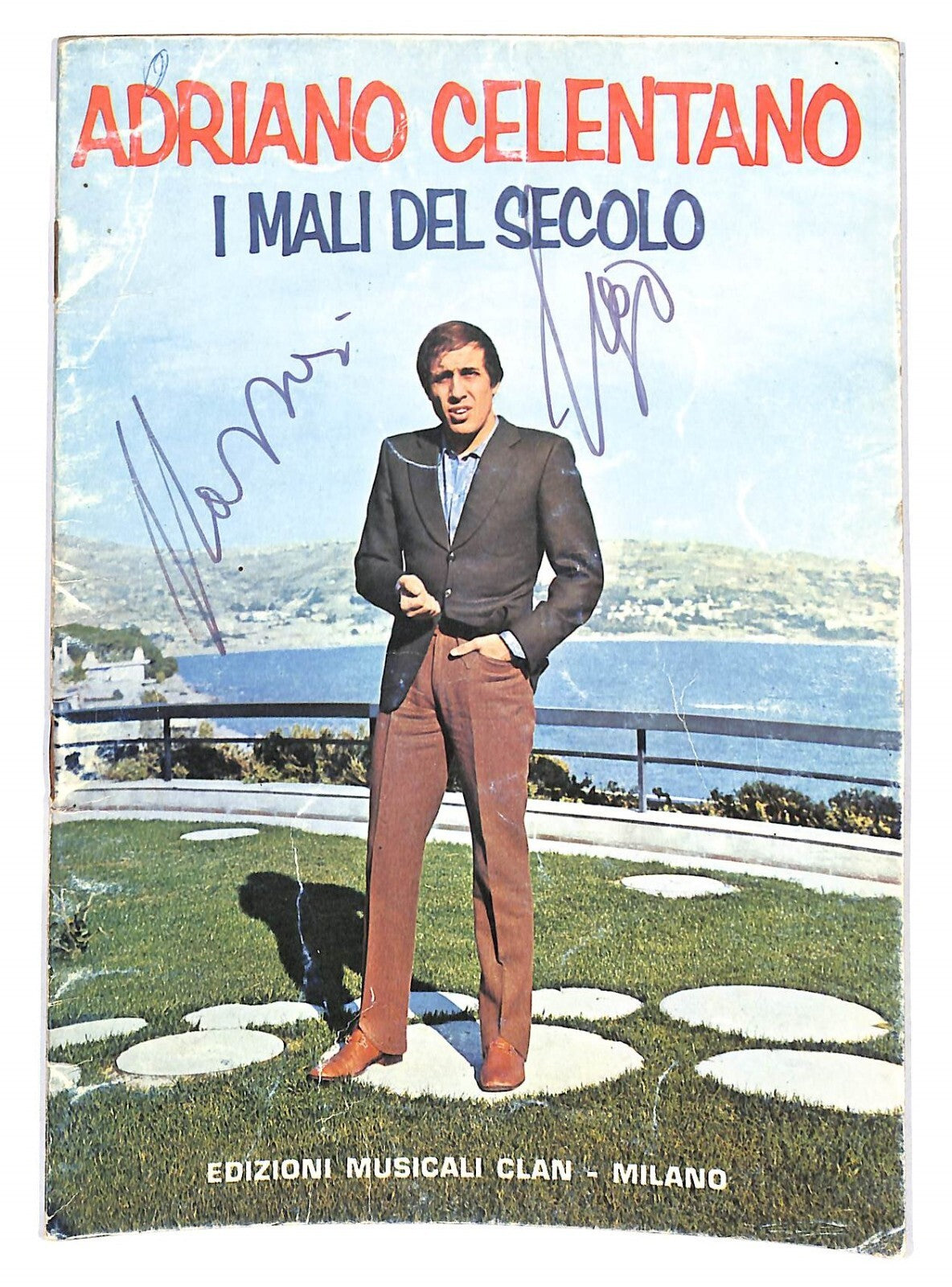 EBOND Spartiti Musicali Adriano Celentano i Mali Del Secolo Libro LI040262