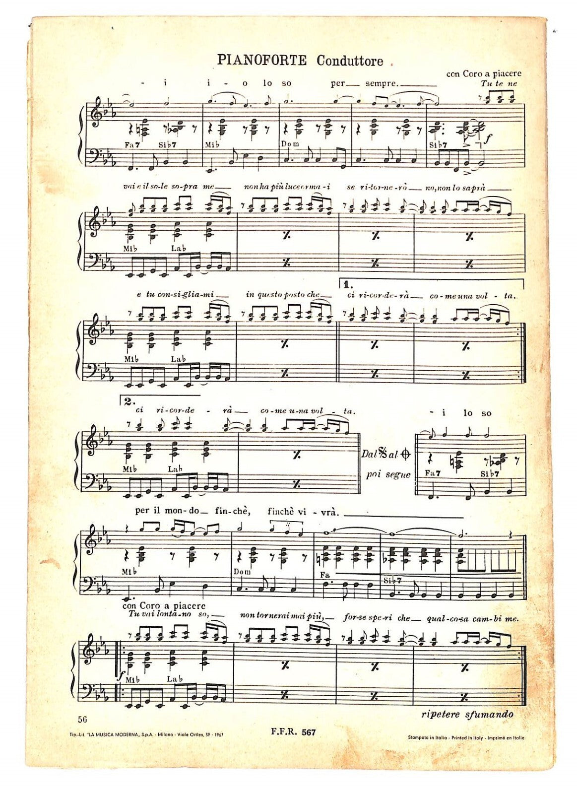 EBOND Spartiti Bobby Solo San Francisco La Strada e Lunga Libro LI040270