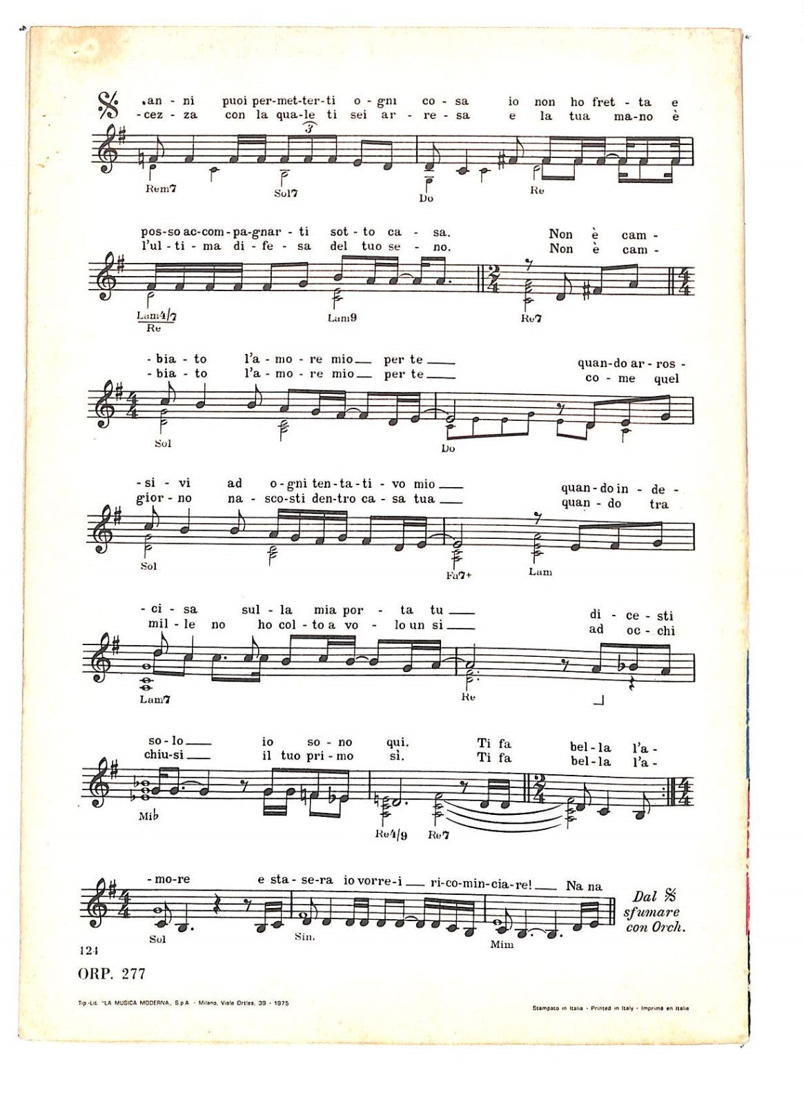 EBOND Spartiti Musicali Dario Bembo Renato Rascel Nicola Di Bari Libro LI040278