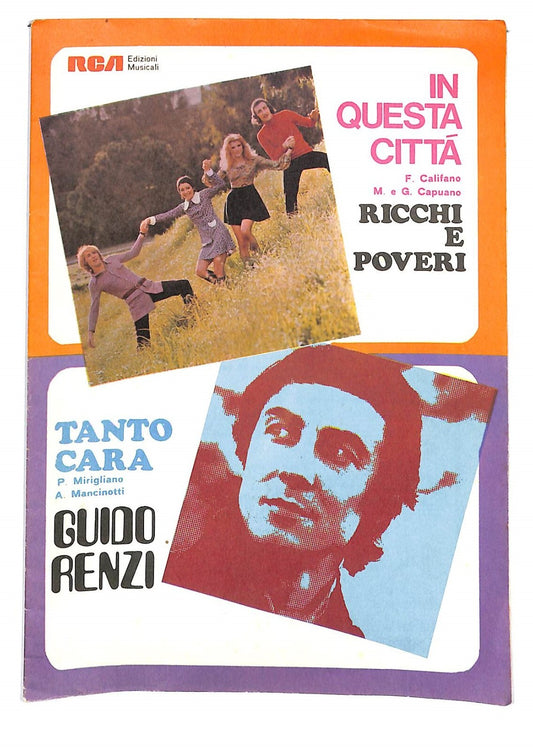 EBOND Spartiti Ricchi e Poveri Guido Renzi - In Questa Citta Libro LI040284