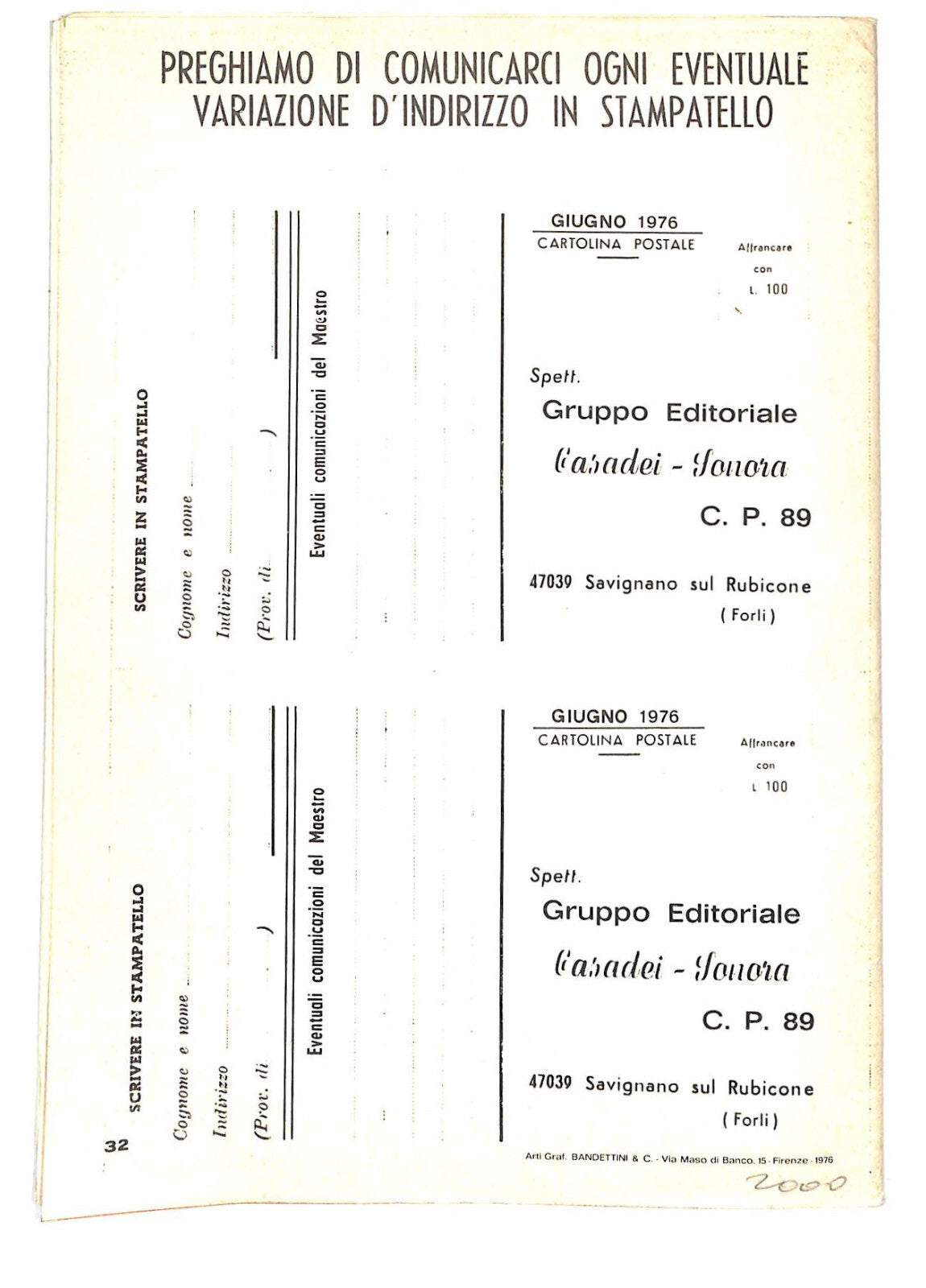 EBOND Spartiti - Casadei- Sonora Libro LI040323