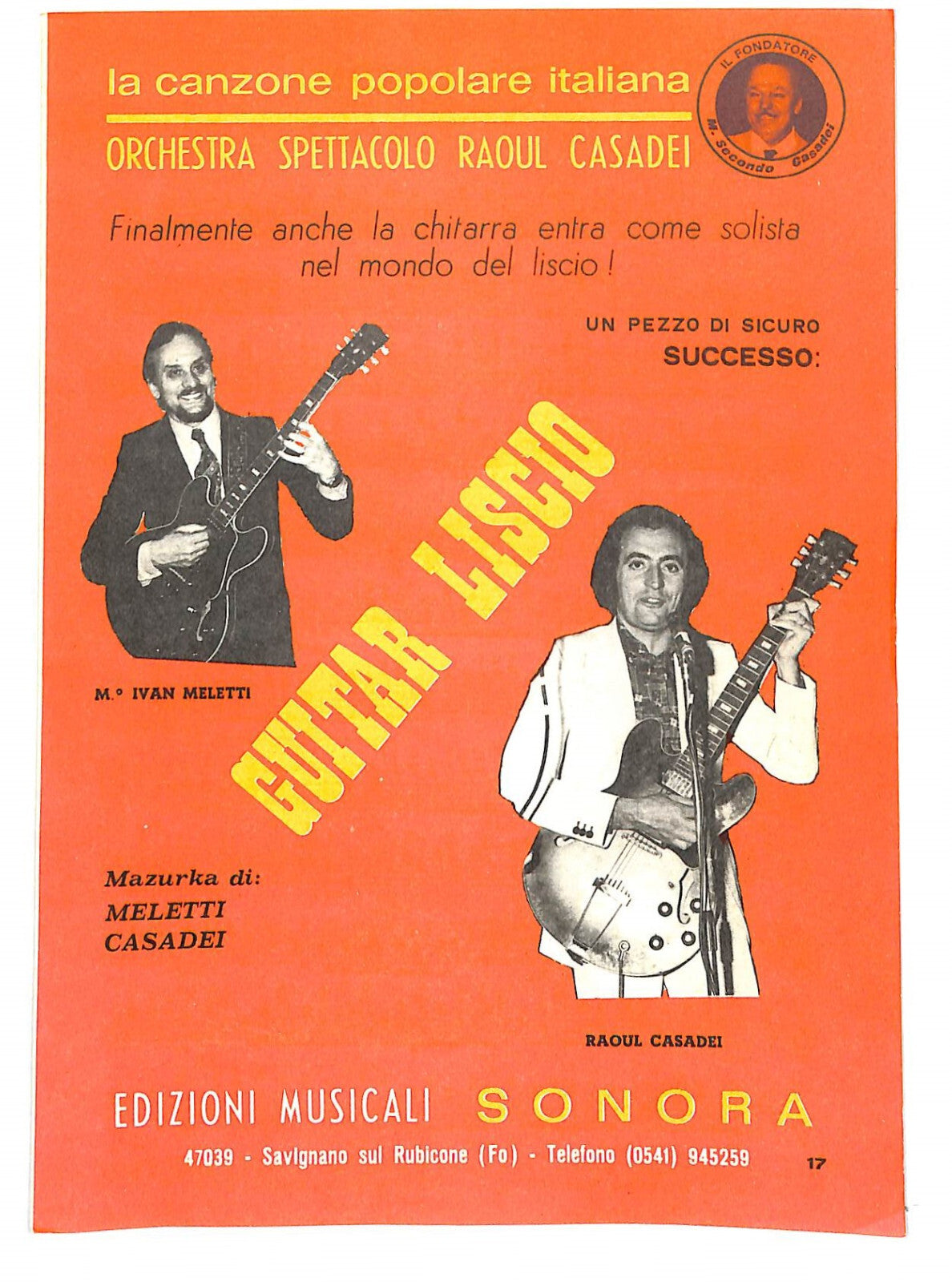 EBOND Spartiti - Casadei- Sonora Libro LI040323