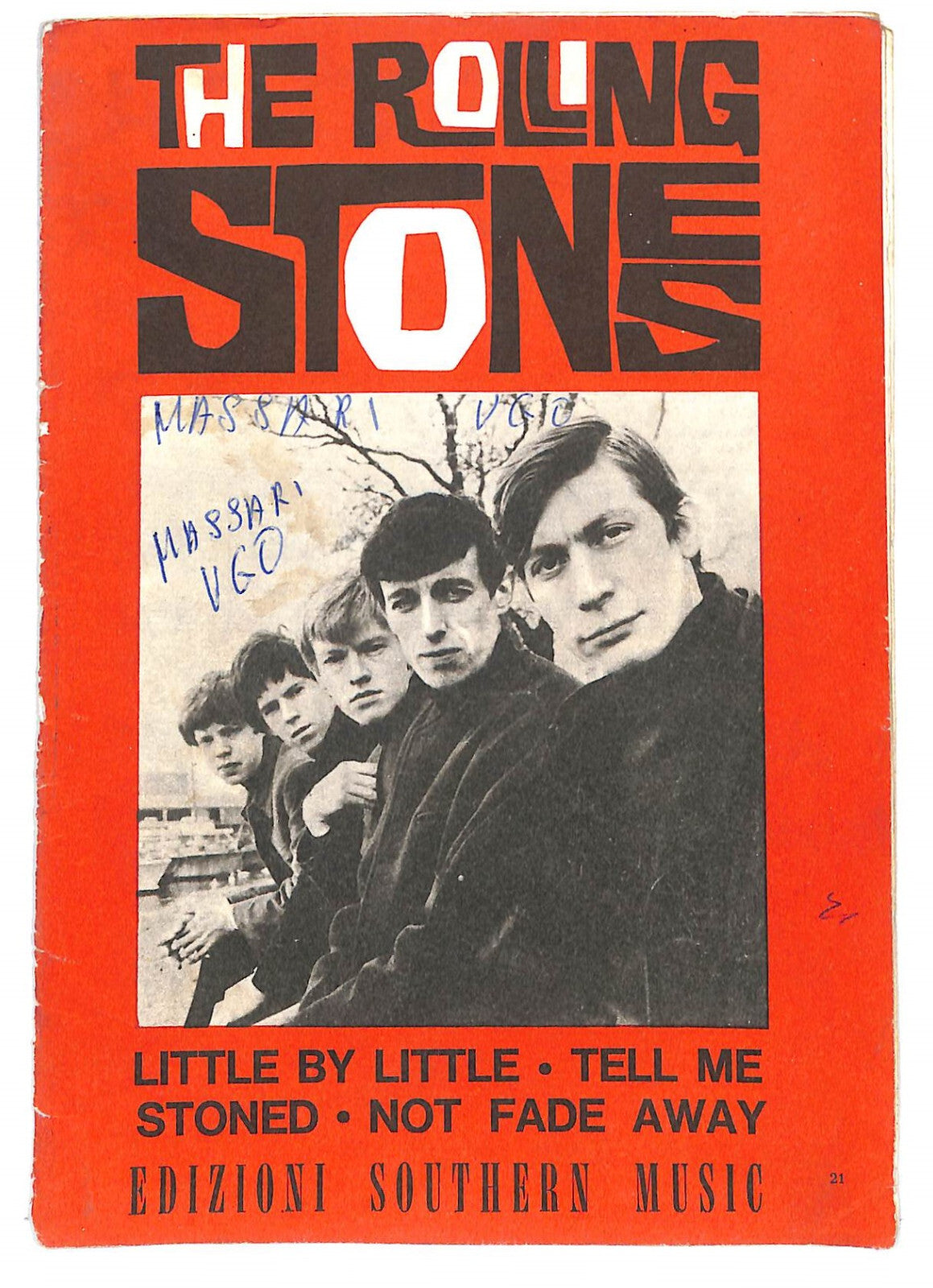 EBOND Spartiti - Rolling Stones Little By Little Tell Me Libro LI040345