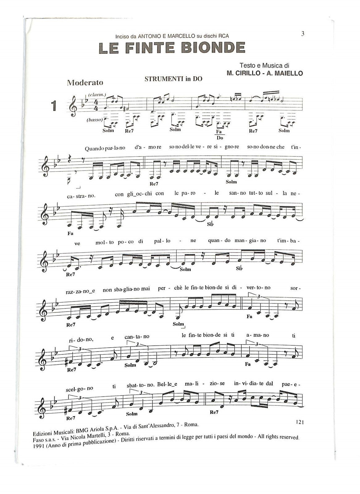 EBOND Spartiti - Antonio e Marcello Piano Piano Libro LI040389