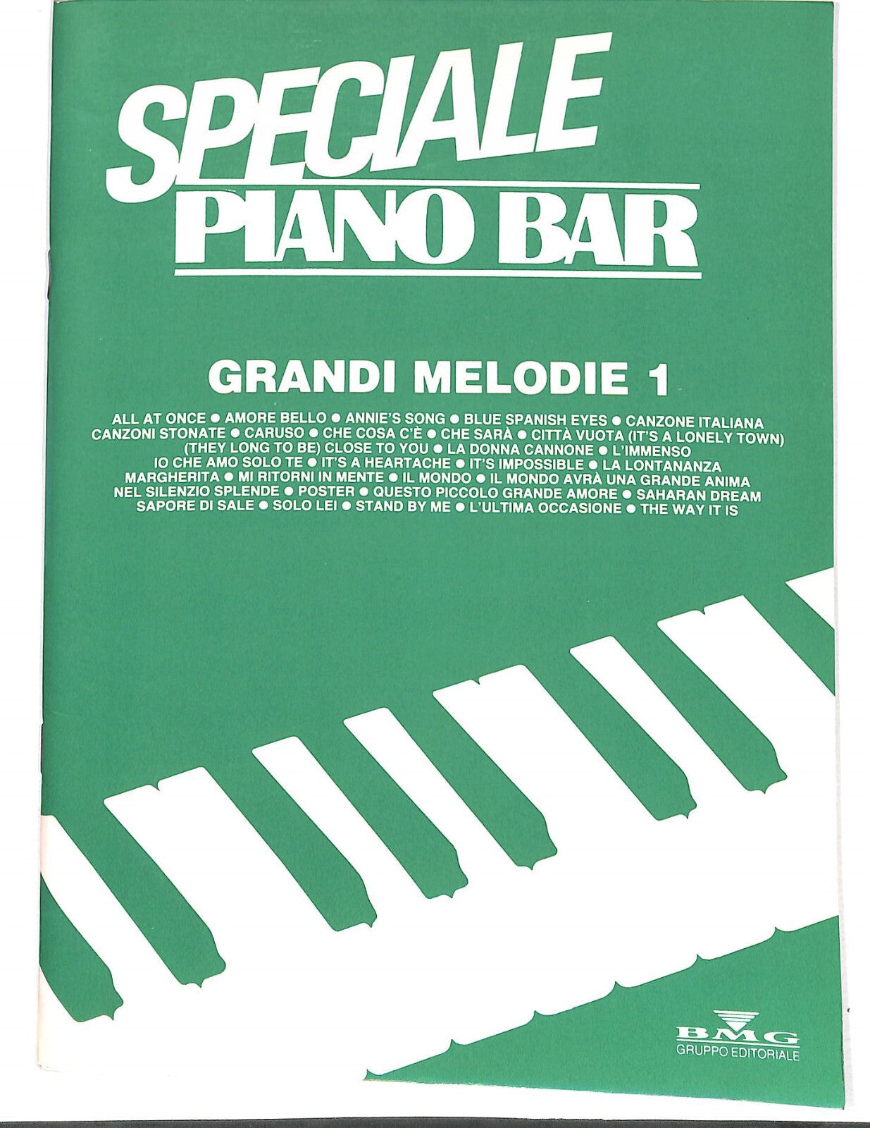 EBOND Spartiti - Speciale Piano Bar Grandi Melodie Vol 1 Libro LI040399