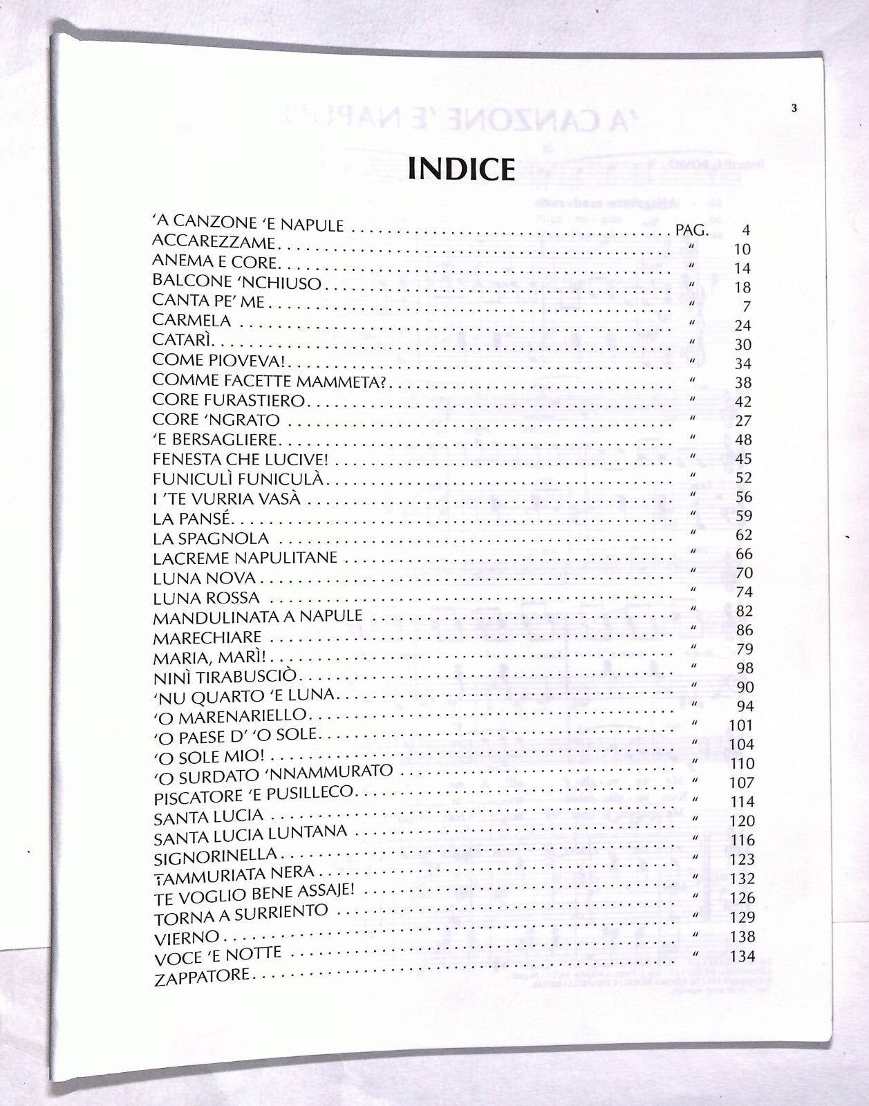 EBOND Spartiti - Favorite Neapolitan Songs Libro LI040453