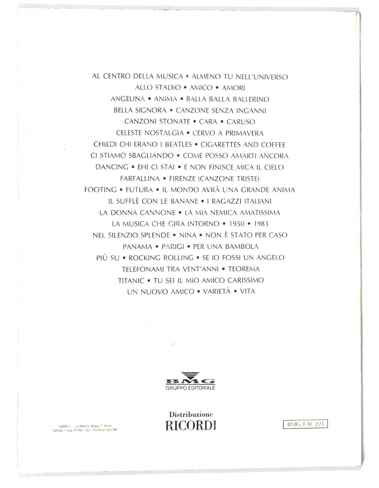 EBOND Spartiti - Il Meglio...'80 Vol.1 Libro LI040481