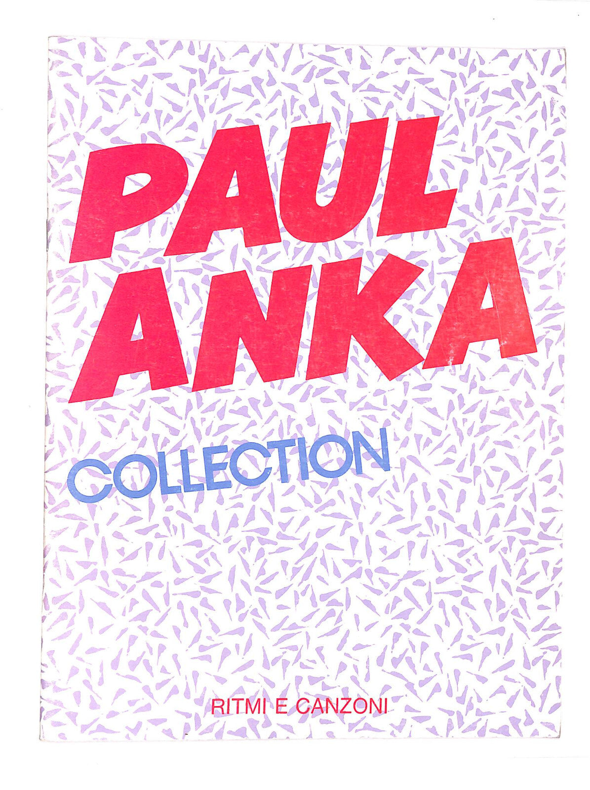EBOND Spartiti - Paul Anka Collection Libro LI040526