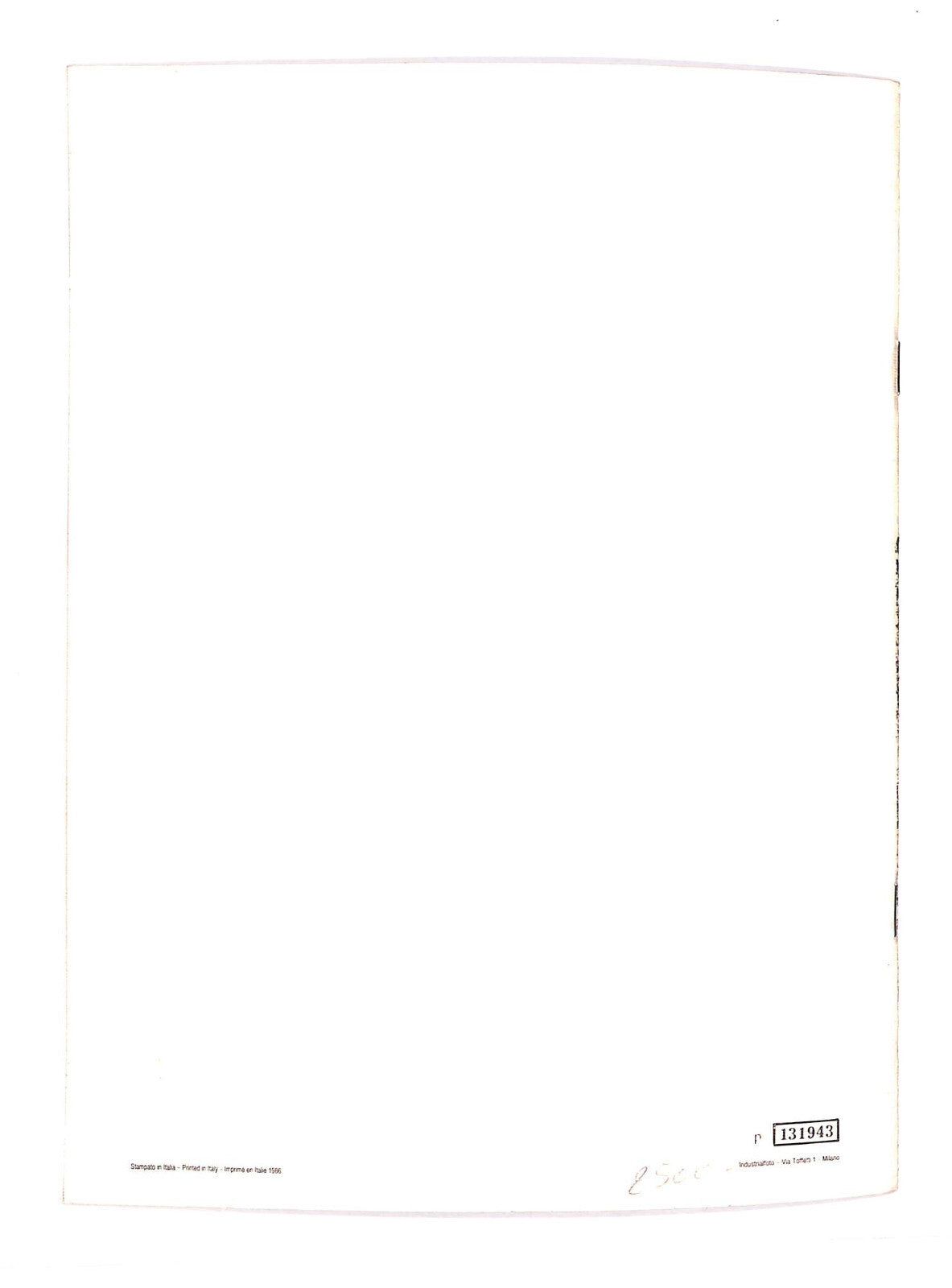 EBOND Spartiti - Antologia Corale 1972 N.2 Libro LI040533