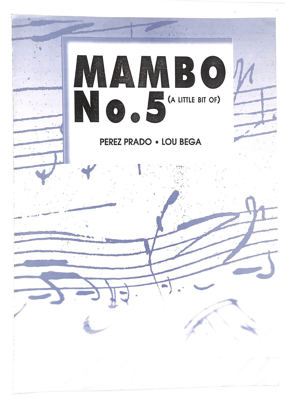 EBOND Spartiti - Mambo N.5 a Little Bit Of Libro LI040537