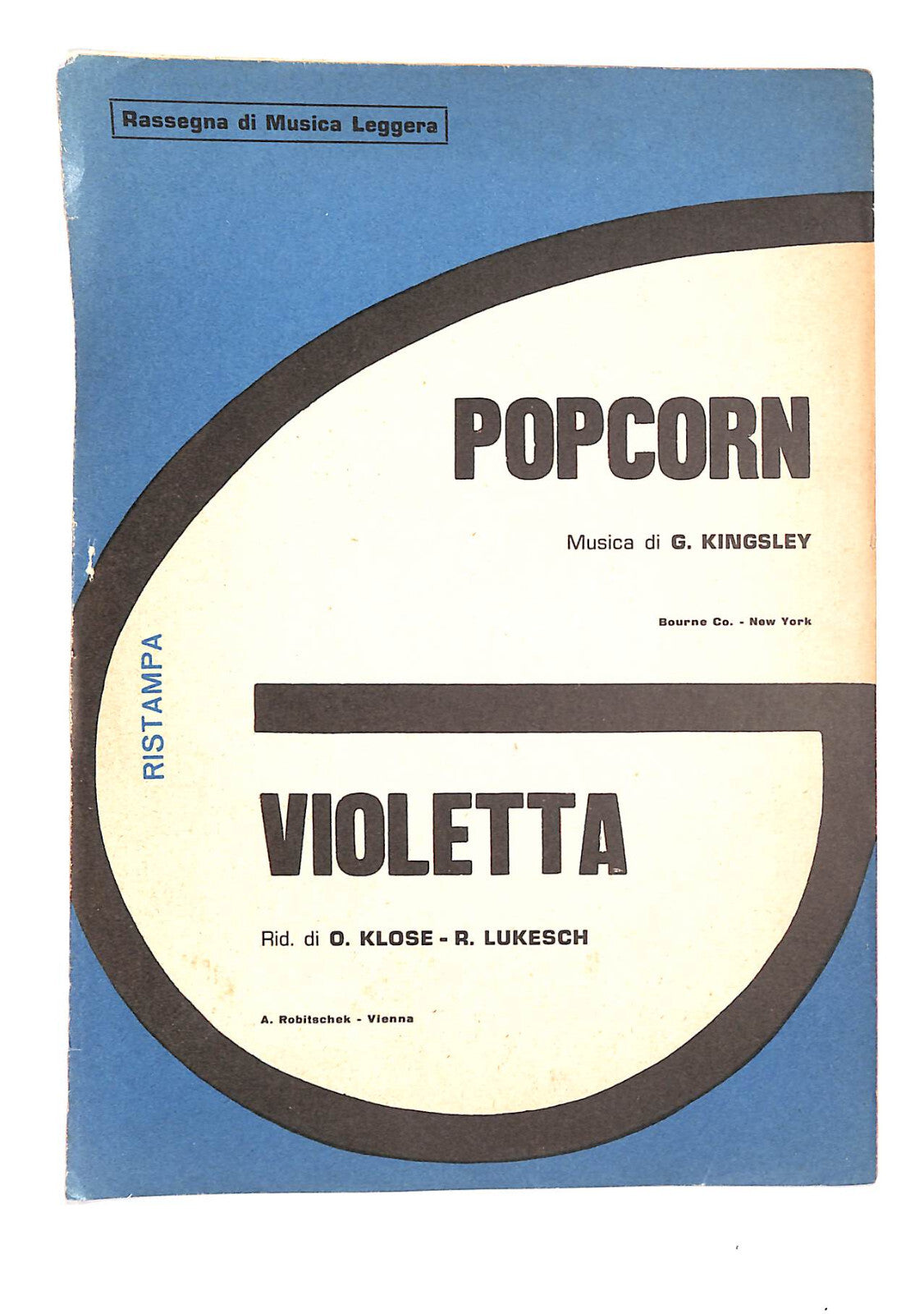 EBOND Spartiti - Popcorn - Violetta Libro LI040546