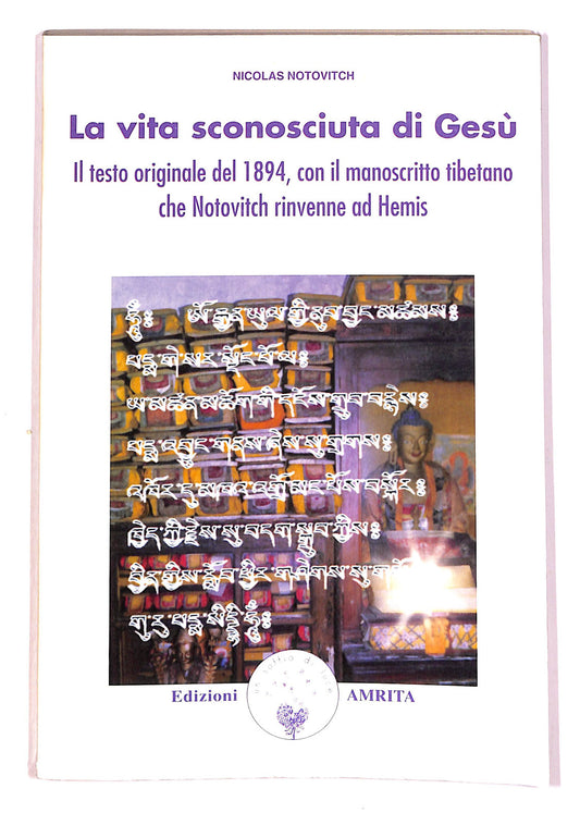 EBOND La Vita Sconosciuta Di Gesu Nicolas Notovitch Amrita Libro LI040559
