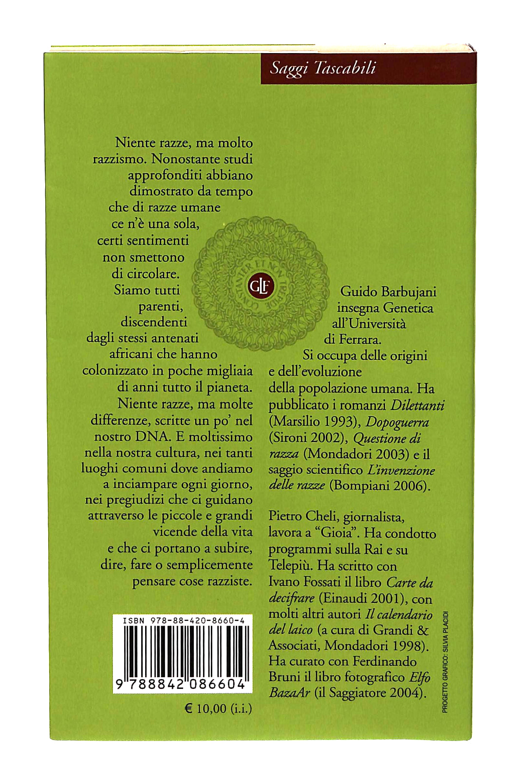 EBOND Sono Razzista, Ma Sto Cercando Di Smettere Barbujani Cheli Libro LI040634