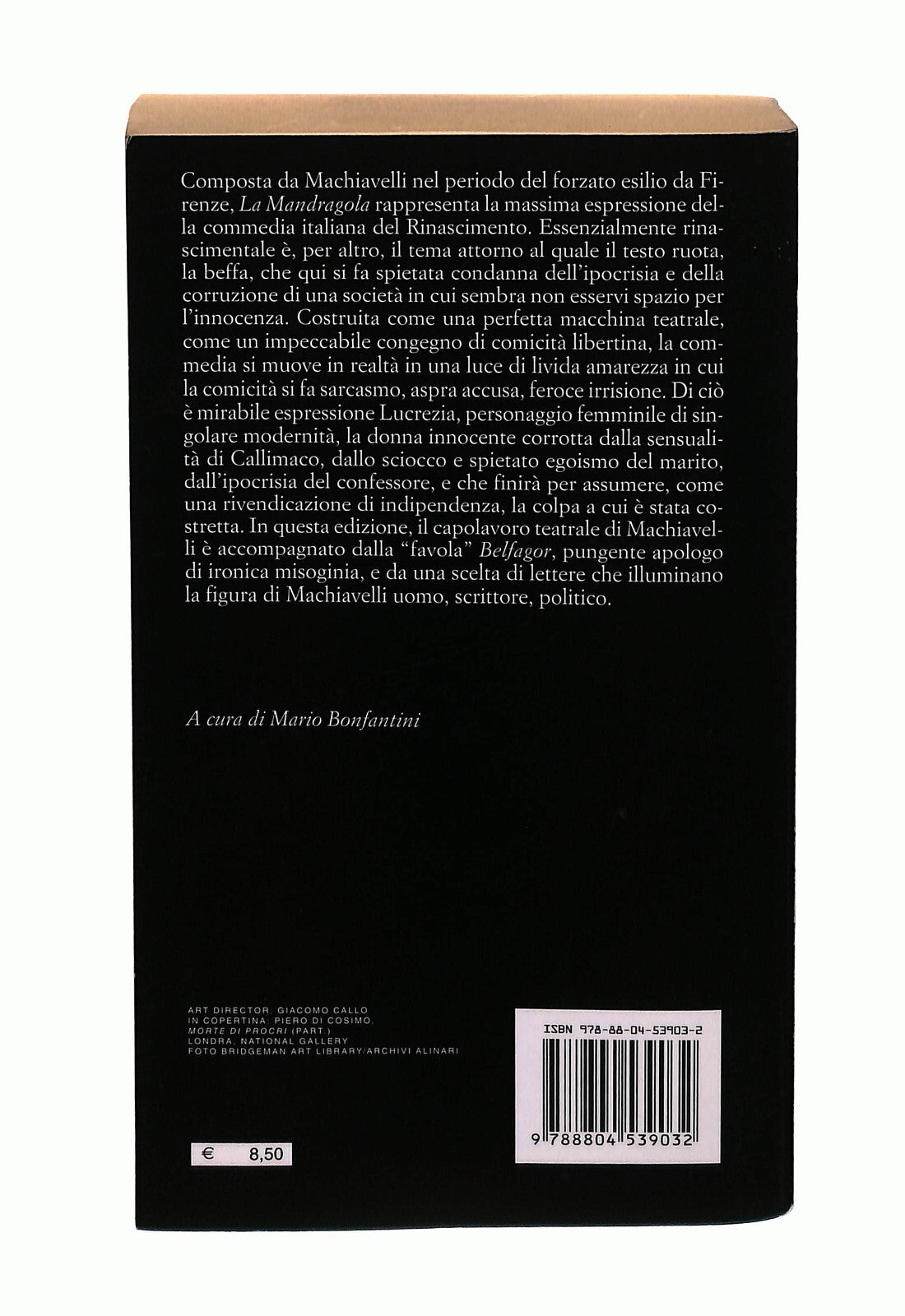 EBOND La Mandragola-belfagor-lettere Machiavelli Mondadori Libro LI040655