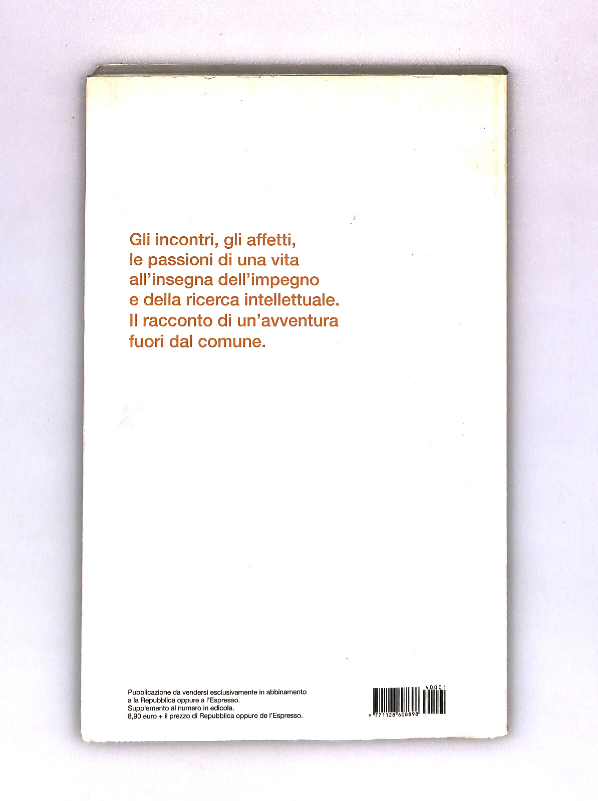 EBOND Racconto Autobiografico Eugenio Scalfari Einaudi Libro LI040854