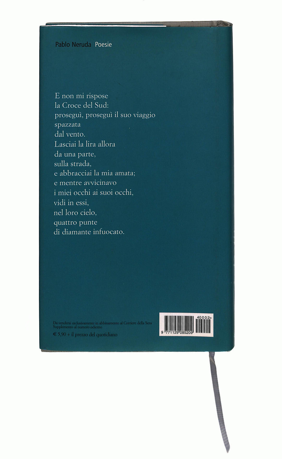 EBOND Poesie Neruda La Grande Poesia Il Corriere Della Sera Libro LI040855