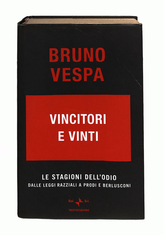 EBOND Vincitori e Vinti Bruno Vespa Mondadori Libro LI040858