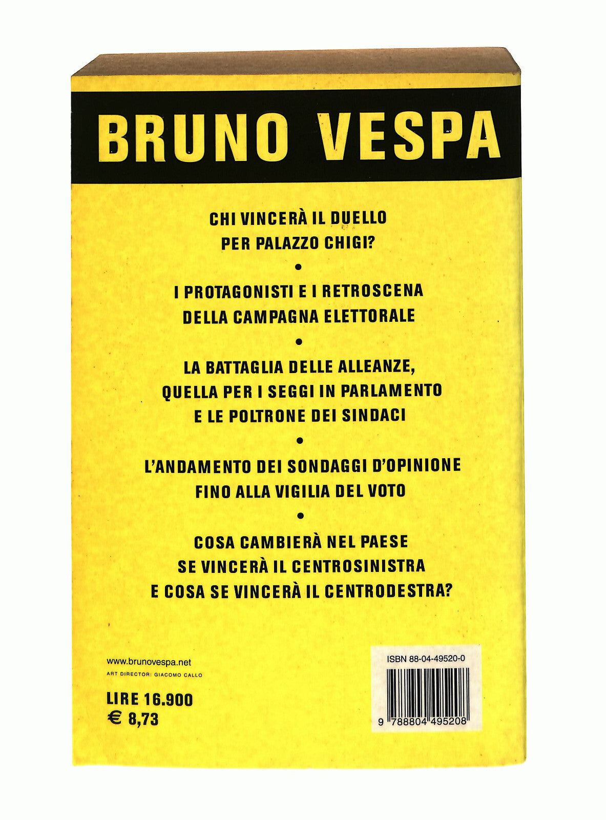 EBOND Scontro Finale Bruno Vespa Mondadori Libro LI040877