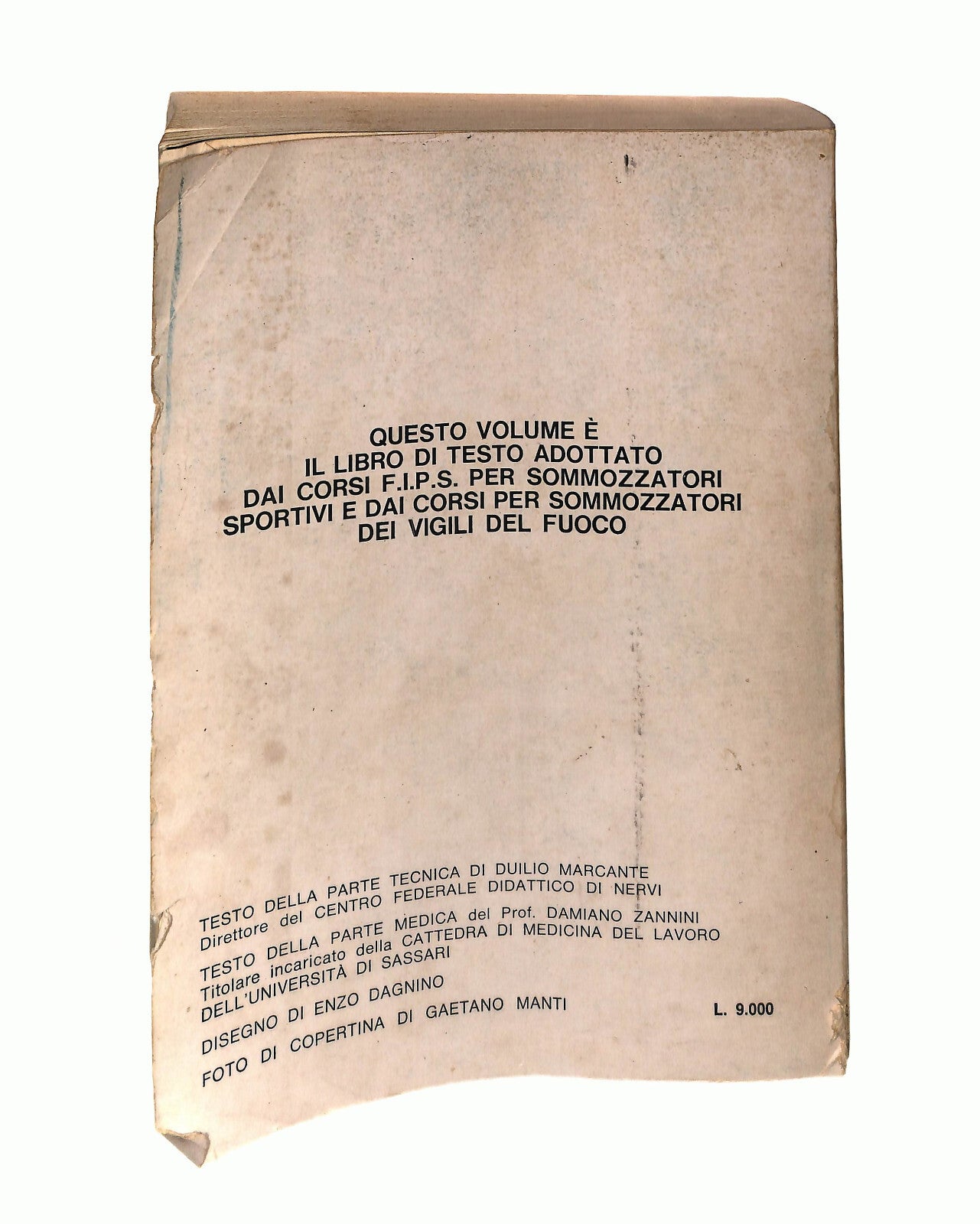 EBOND Manuale Federale D'immersione La Cuba Libro LI040908