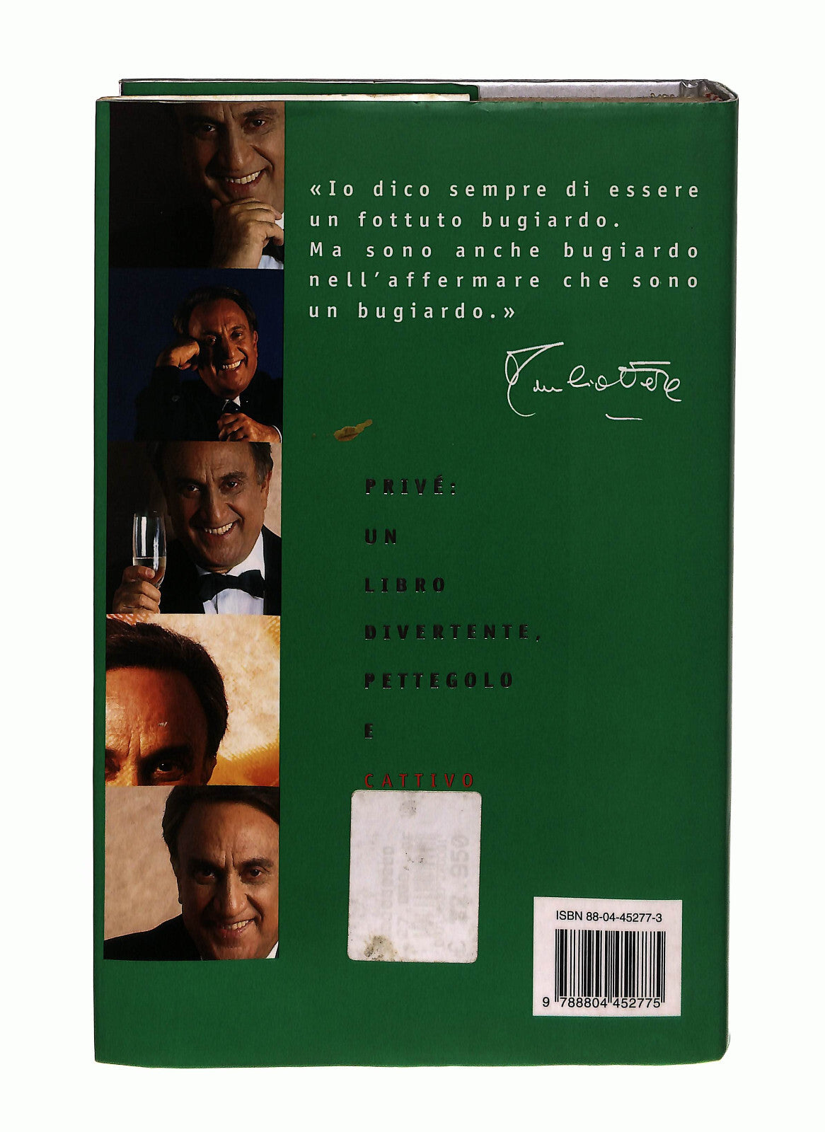EBOND Prive Emilio Fede Mondadori Libro LI041013