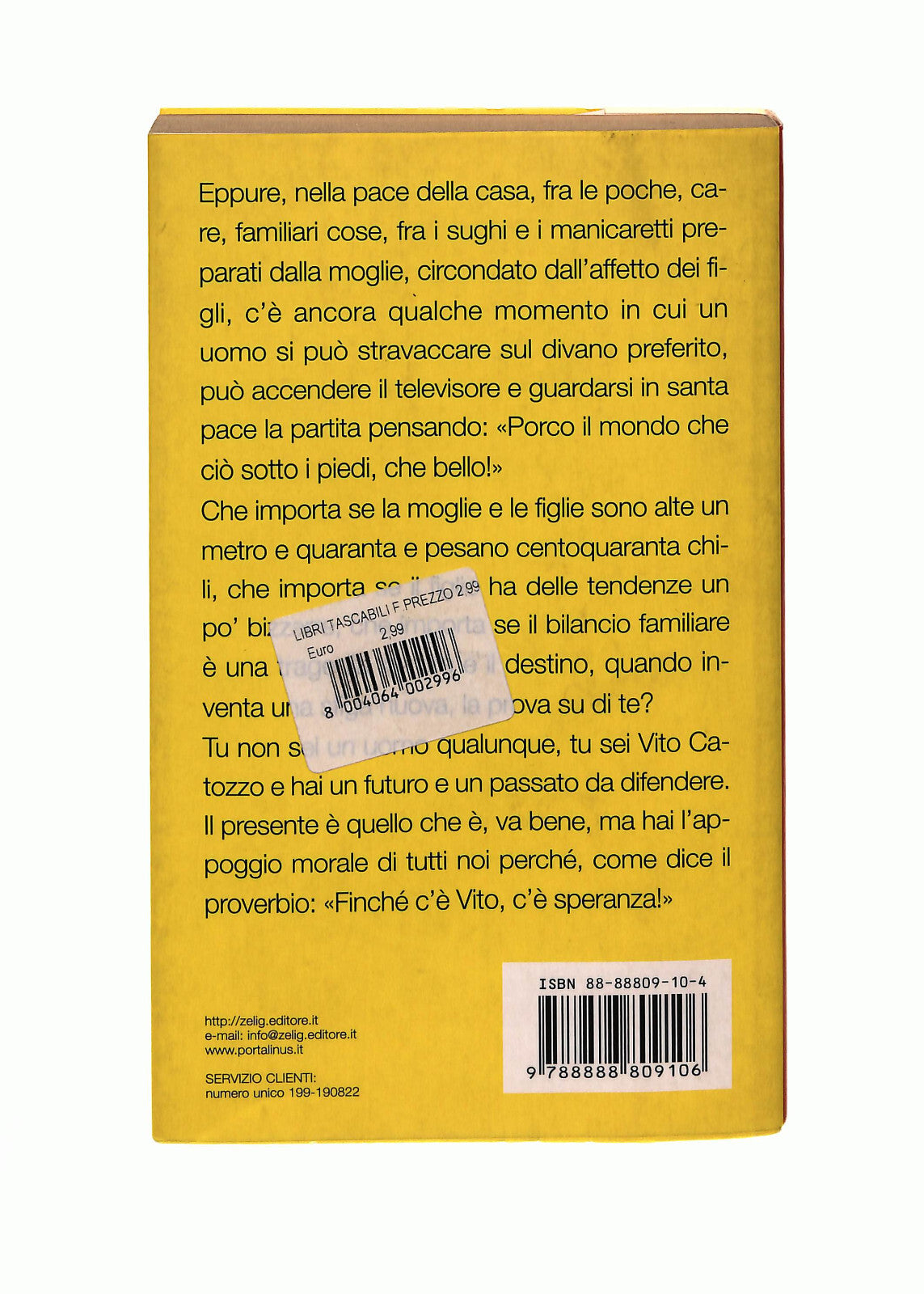 EBOND Porco Il Mondo Che Cio Sotto i Piedi! Faletti Zelig Editore Libro LI041029