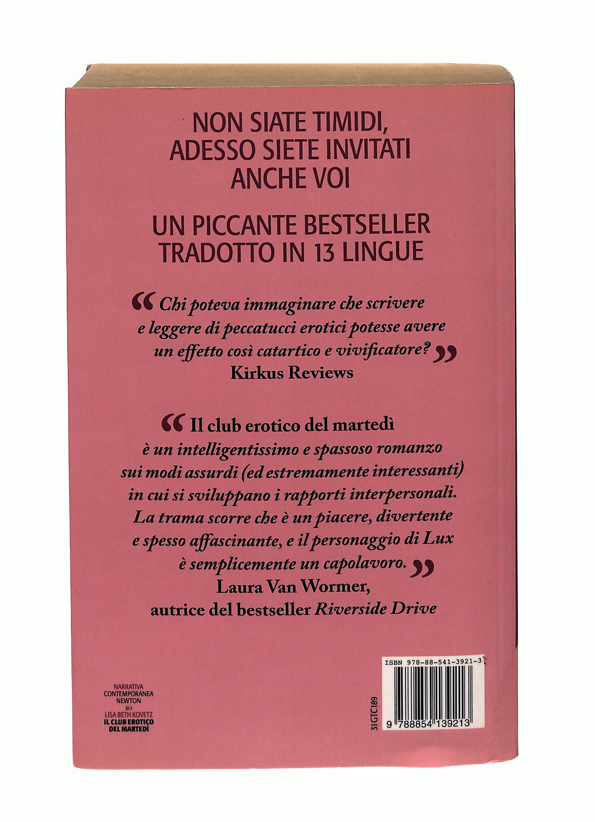 EBOND Il Club Erotico Del Martedi Lisa Beth Kovetz Newton Compton Libro LI041038
