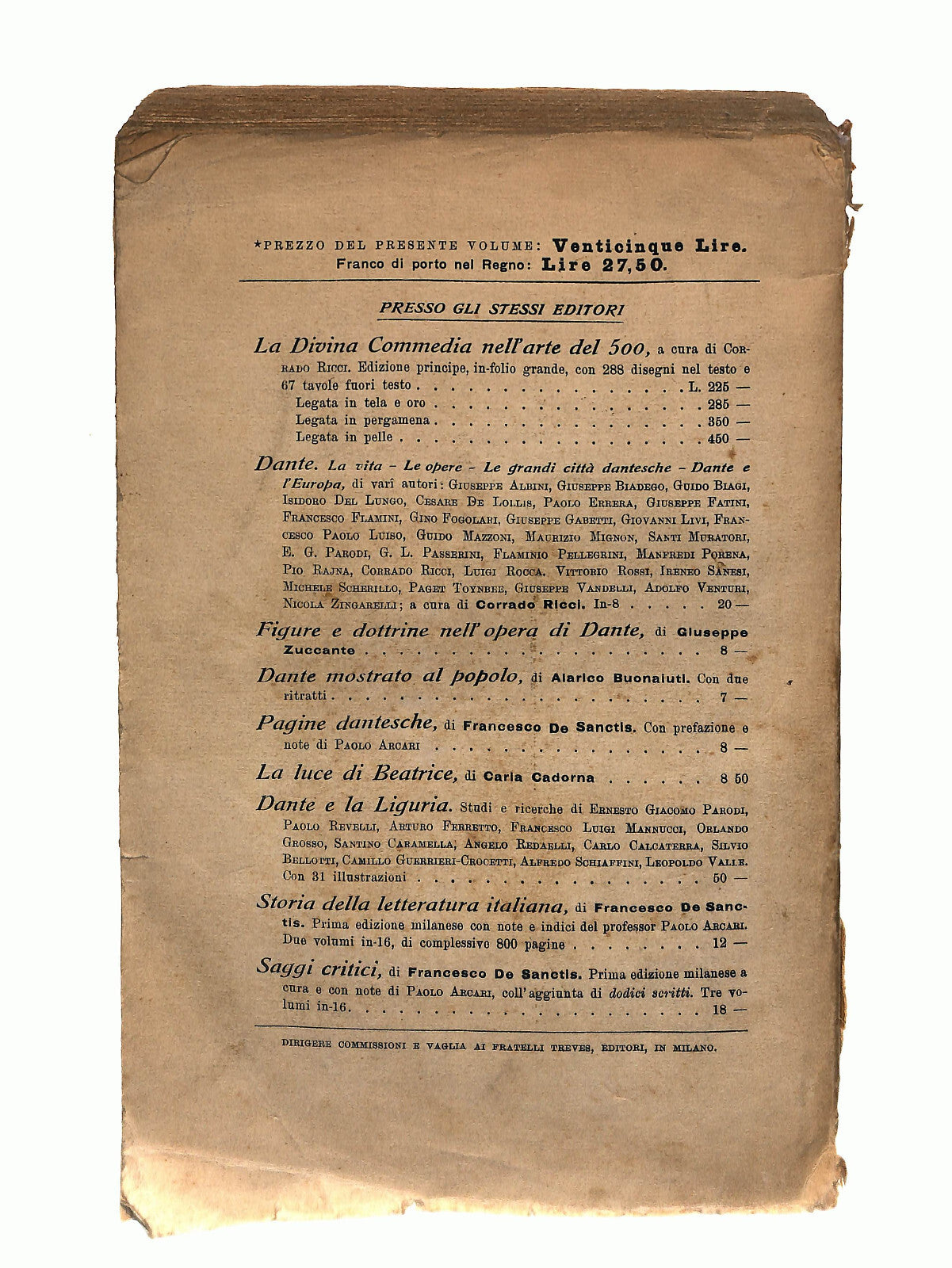 EBOND Lettere Di Donne a Giacomo Casanova Treves 1912 Libro LI041063