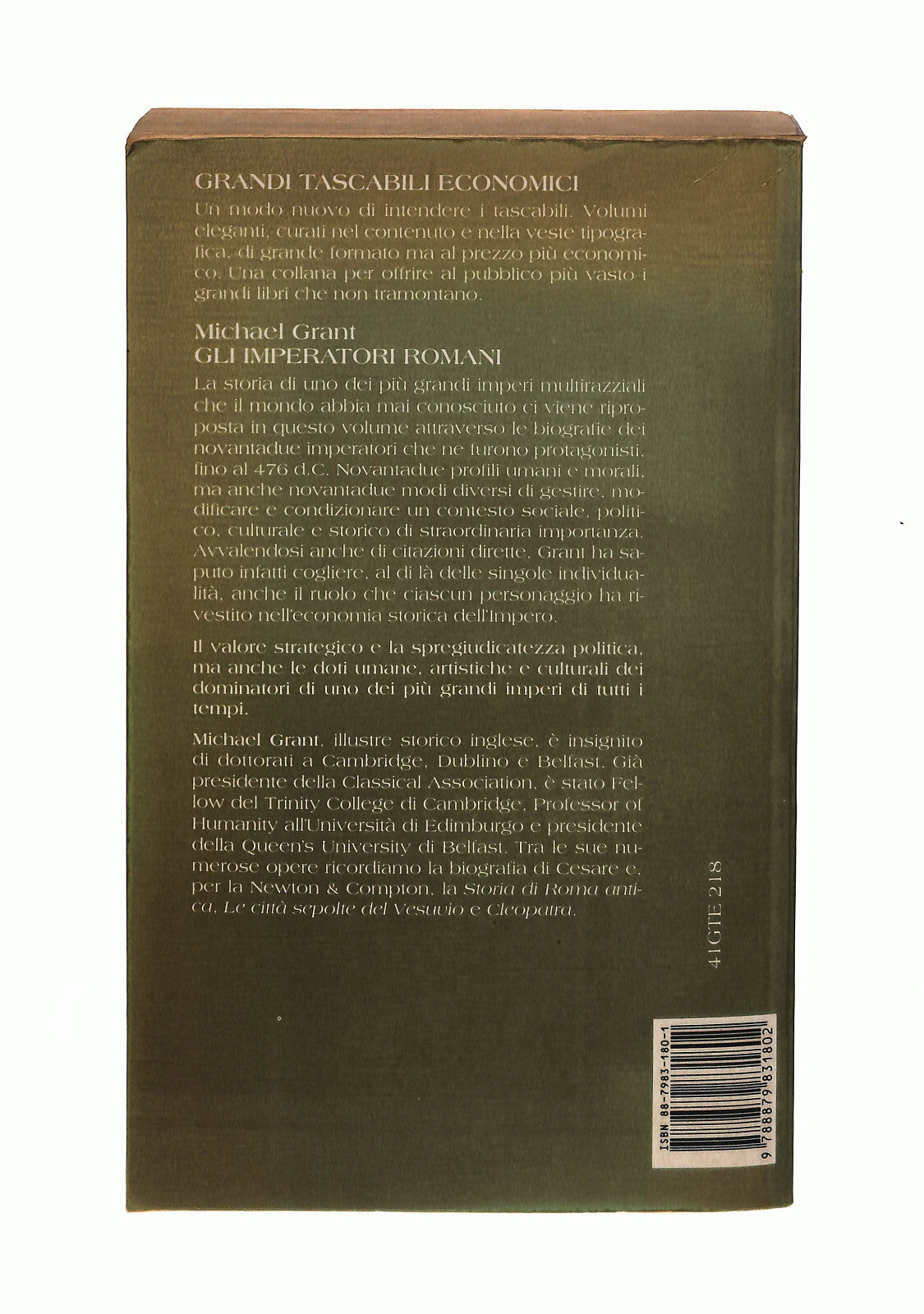 EBOND Gli Imperatori Romani Grant Newton Libro LI041078