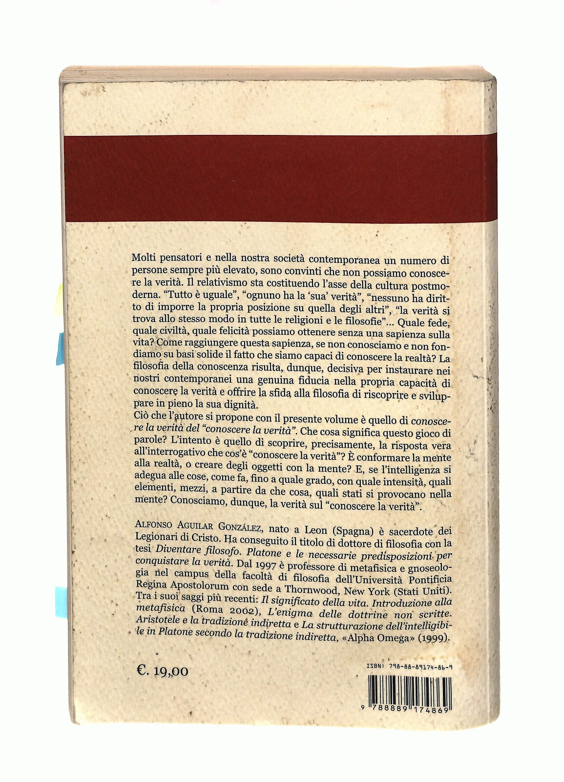 EBOND Conoscere La Verita A. Aguilar Gonzalez Ateneo Pontificio Libro LI041132