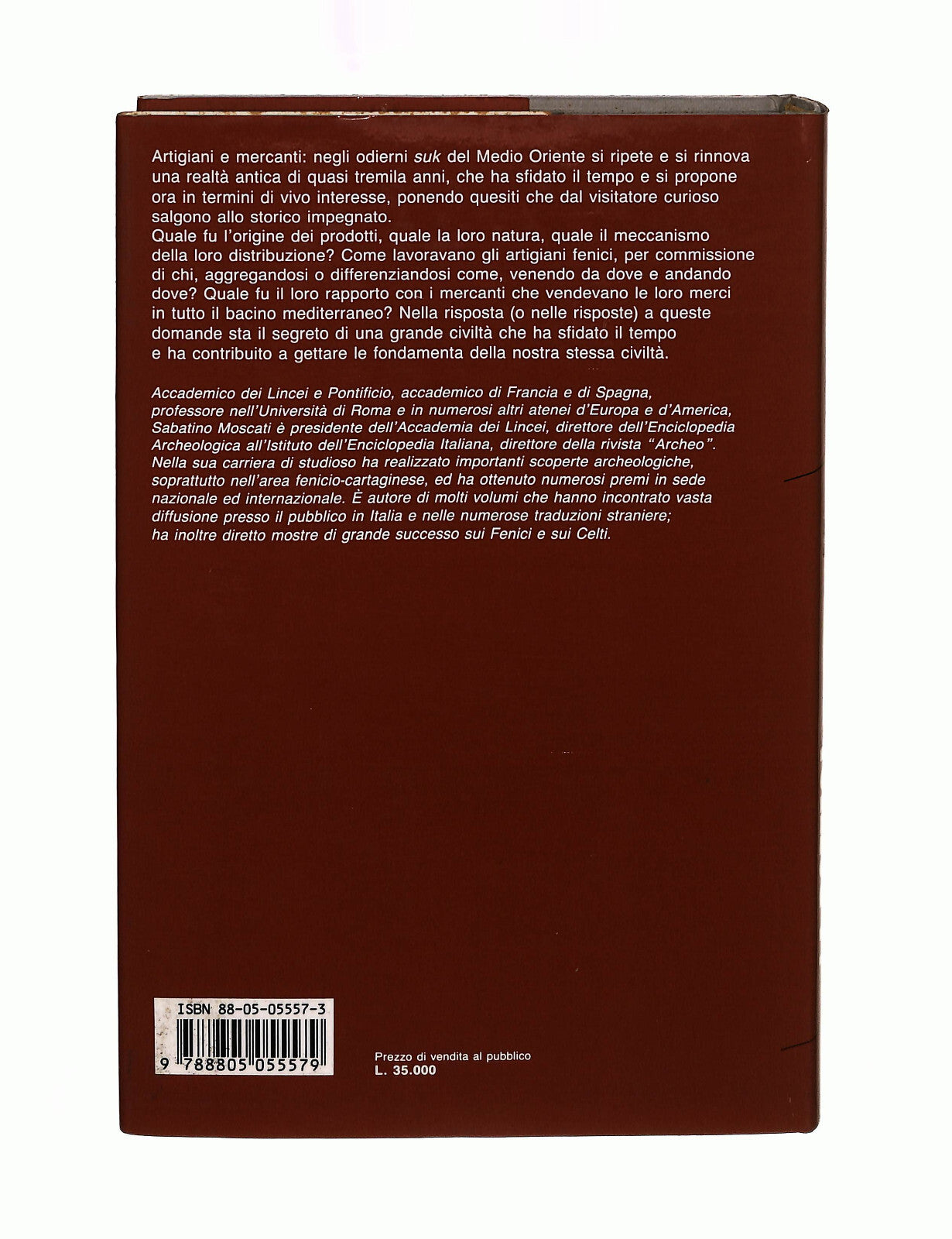 EBOND La Bottega Del Mercante Sabatino Moscati Sei Libro LI041158