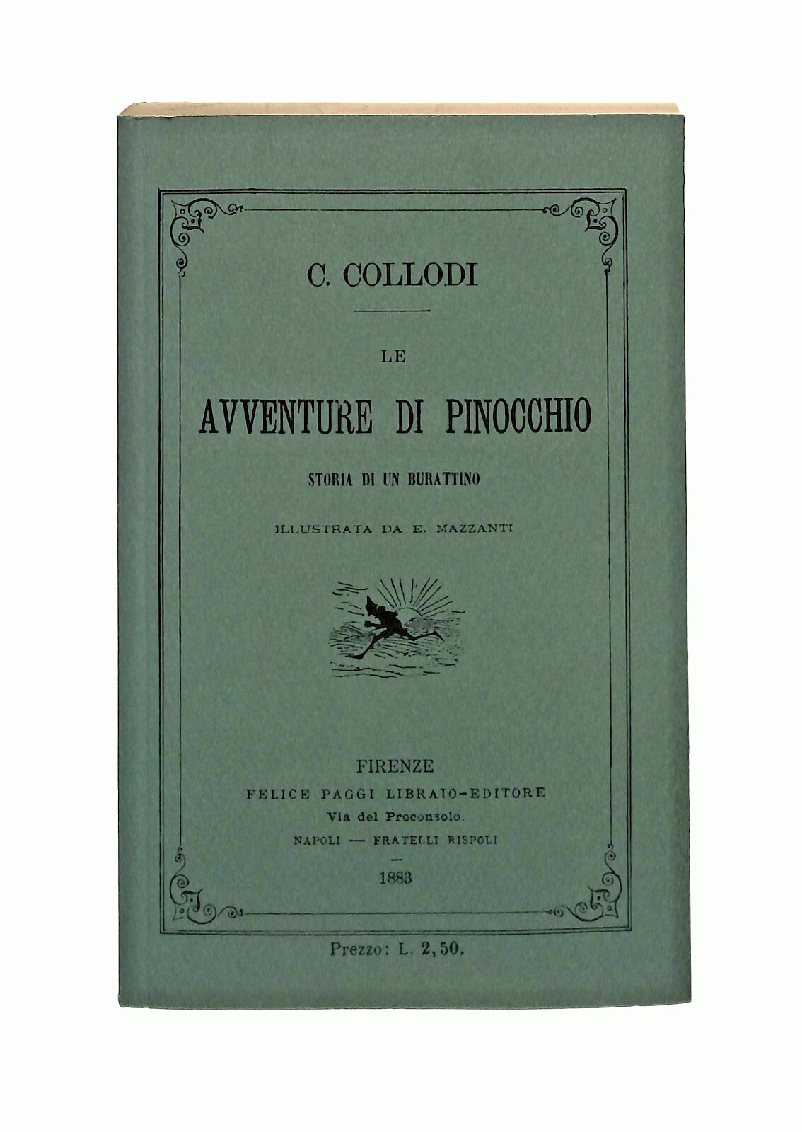 EBOND Le Avventure Di Pinocchio Rist. Anastatica 1883 Giunti 2002 Libro LI041305