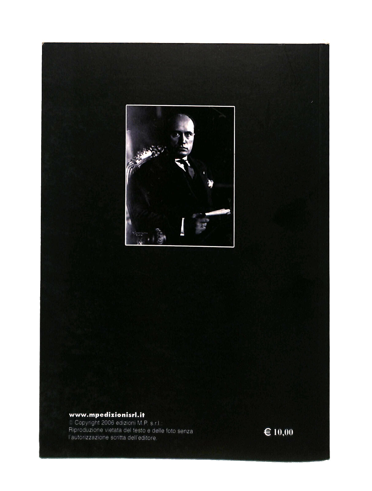 EBOND Benito Mussolini Luigi Avolio M.p. Edizioni Libro LI041312