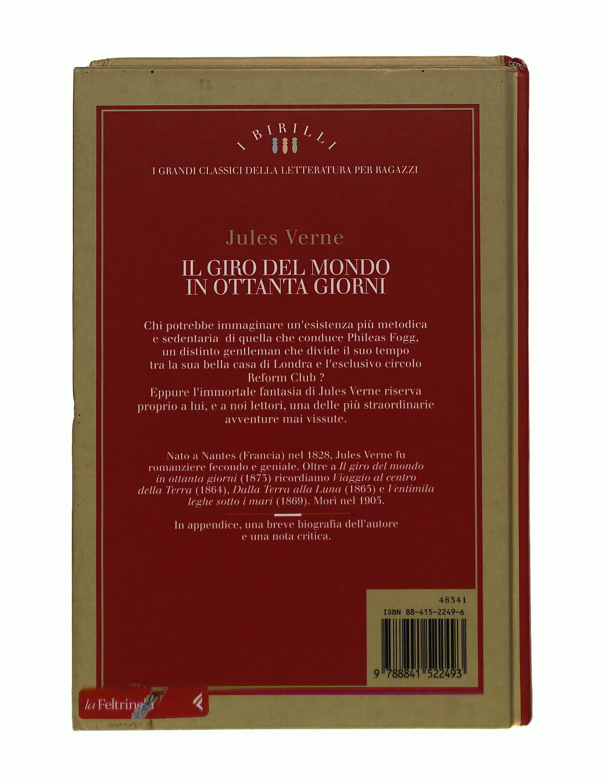 EBOND Il Giro Del Mondo In 80 Giorni Jules Verne Deagostini Libro LI041363