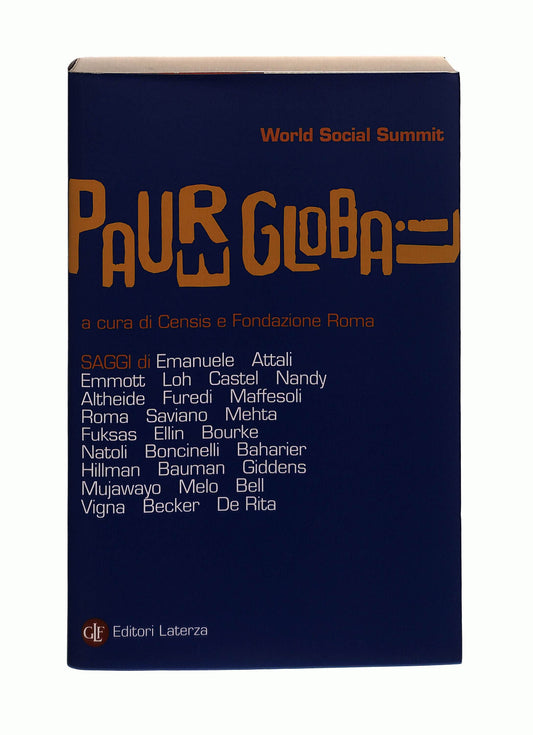 EBOND Paure Globali Cura Di Censis e Fondazione Roma Laterza Libro LI041483