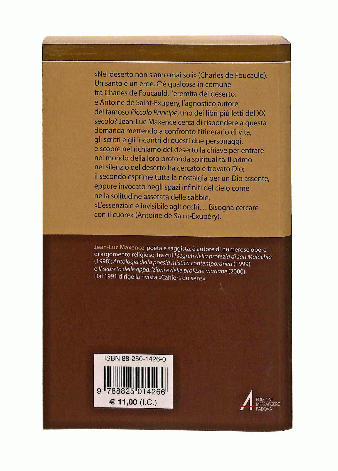 EBOND Il Richiamo Del Deserto Jean-luc Maxence Emp Libro LI041579