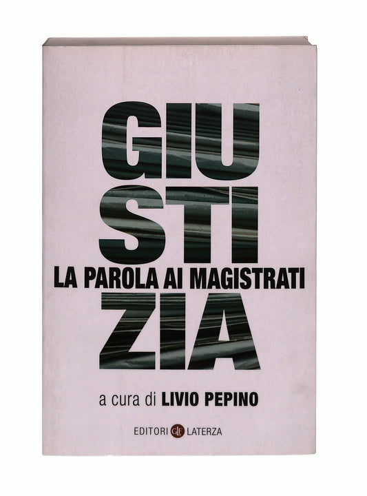 EBOND Giustizia Cura Di L. Pepino Laterza Libro LI041677