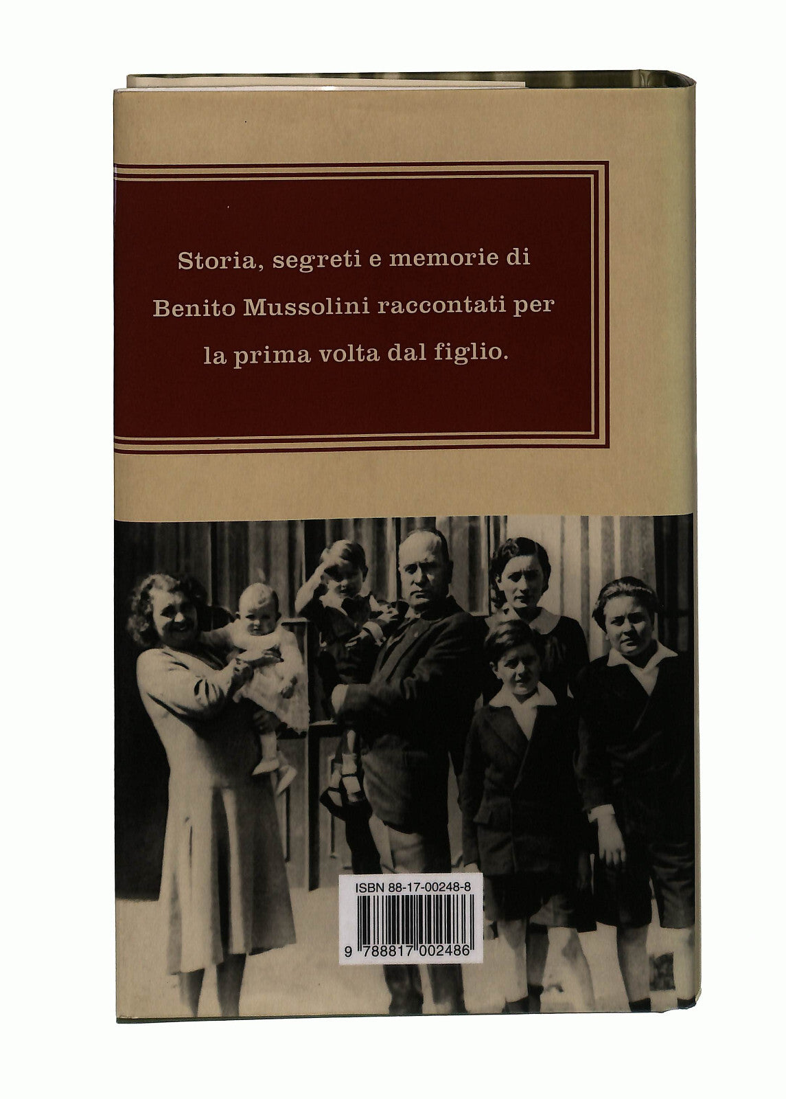 EBOND Il Duce Mio Padre Romano Mussolini Rizzoli Libro LI041707