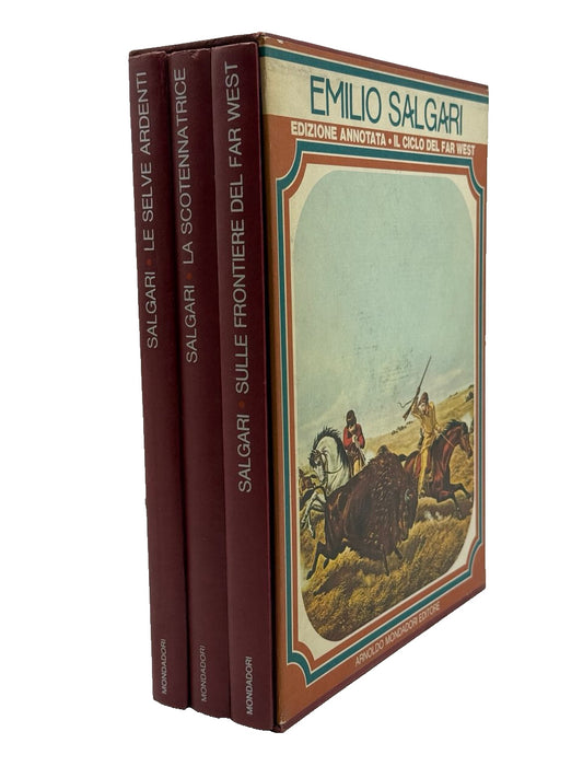 EBOND Il Ciclo Del Far West Salgari Mondadori 3 Vol. Ed. Annotata Libro LI041712