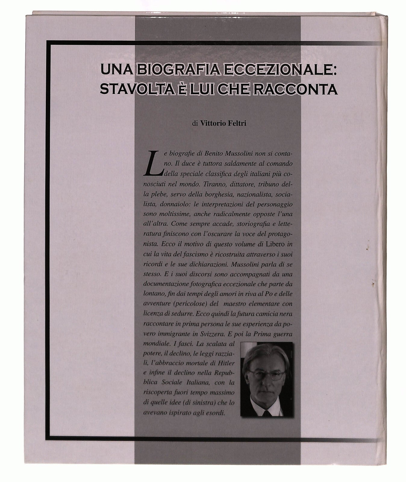 EBOND io Vi Parlo Di Me Mussolini Libero Libro LI041714