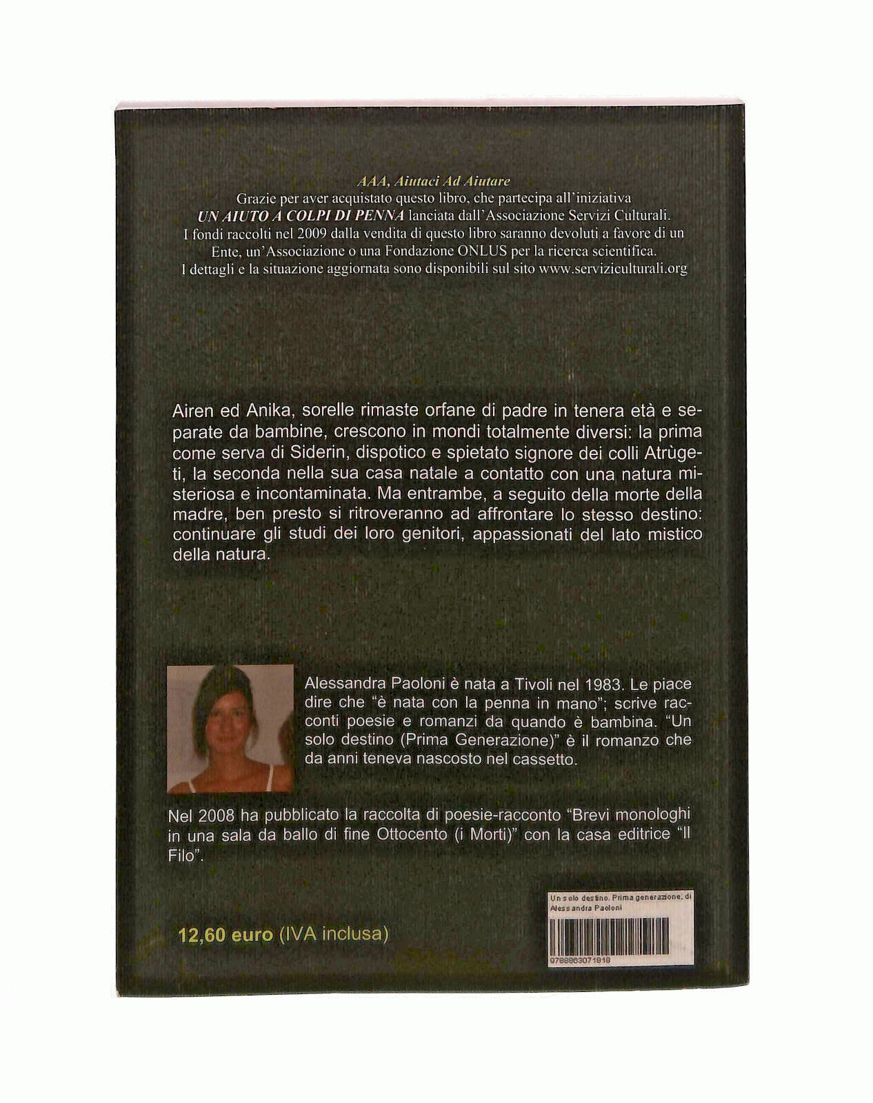 EBOND Un Solo Destino Alessandra Paoloni 0111edizioni Libro LI041753