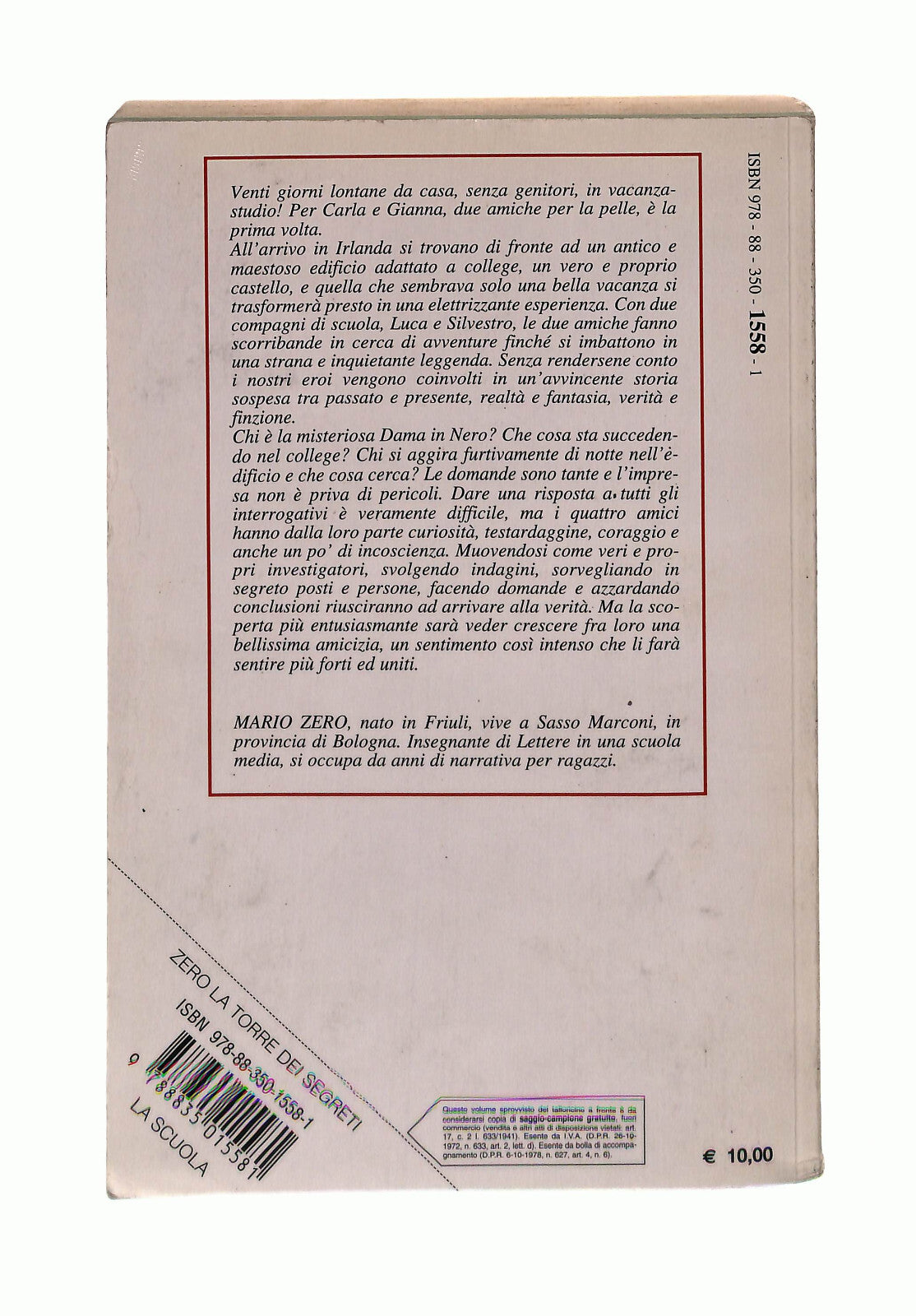 EBOND La Torre Dei Segreti Mario Zero Editrice La Scuola Libro LI041760