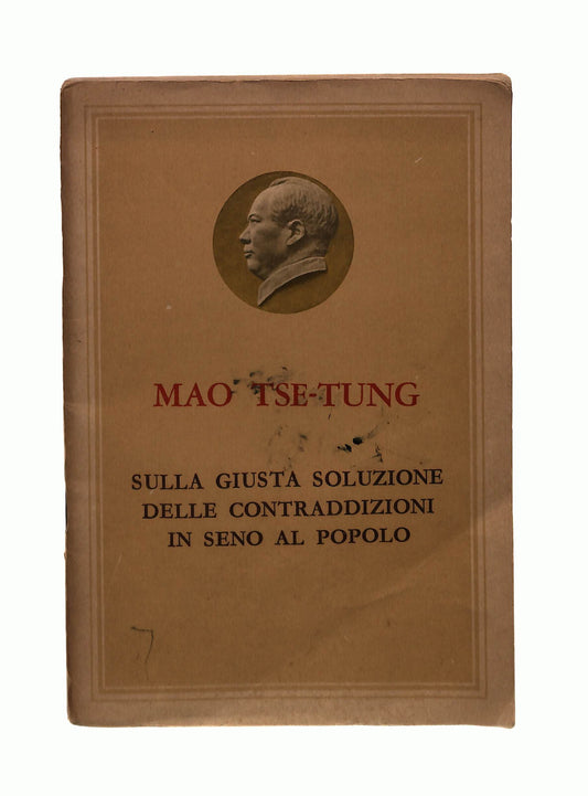 EBOND Sulla Giusta Soluzione Delle Contraddizioni Mao Libro LI041807