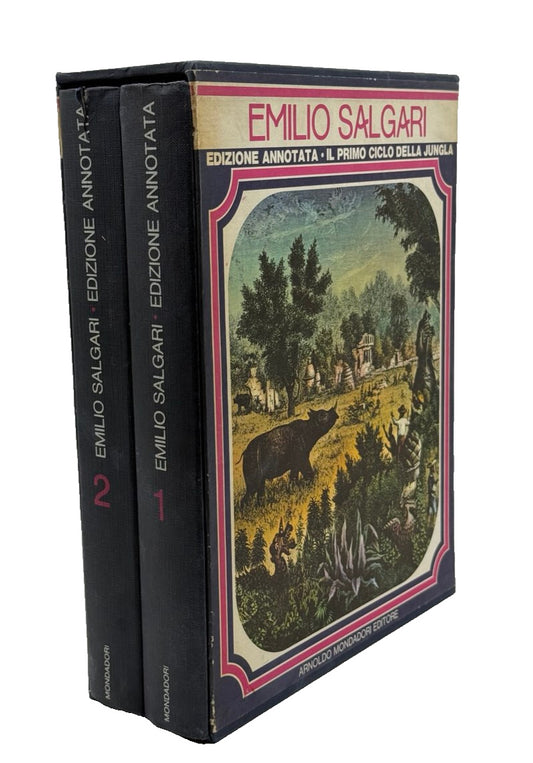 EBOND Il Primo Ciclo Della Jungla Salgari Ed. Annotata 2 Vol Libro LI041814