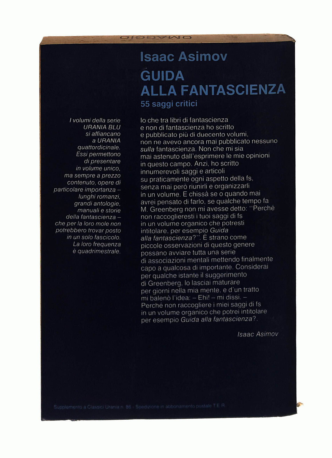 EBOND Guida Alla Fantascienza Isaac Asimov Mondadori Libro LI041834
