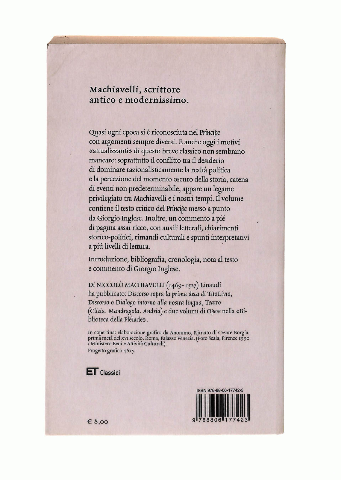 EBOND Il Principe Niccolo Machiavelli Einaudi Libro LI041859
