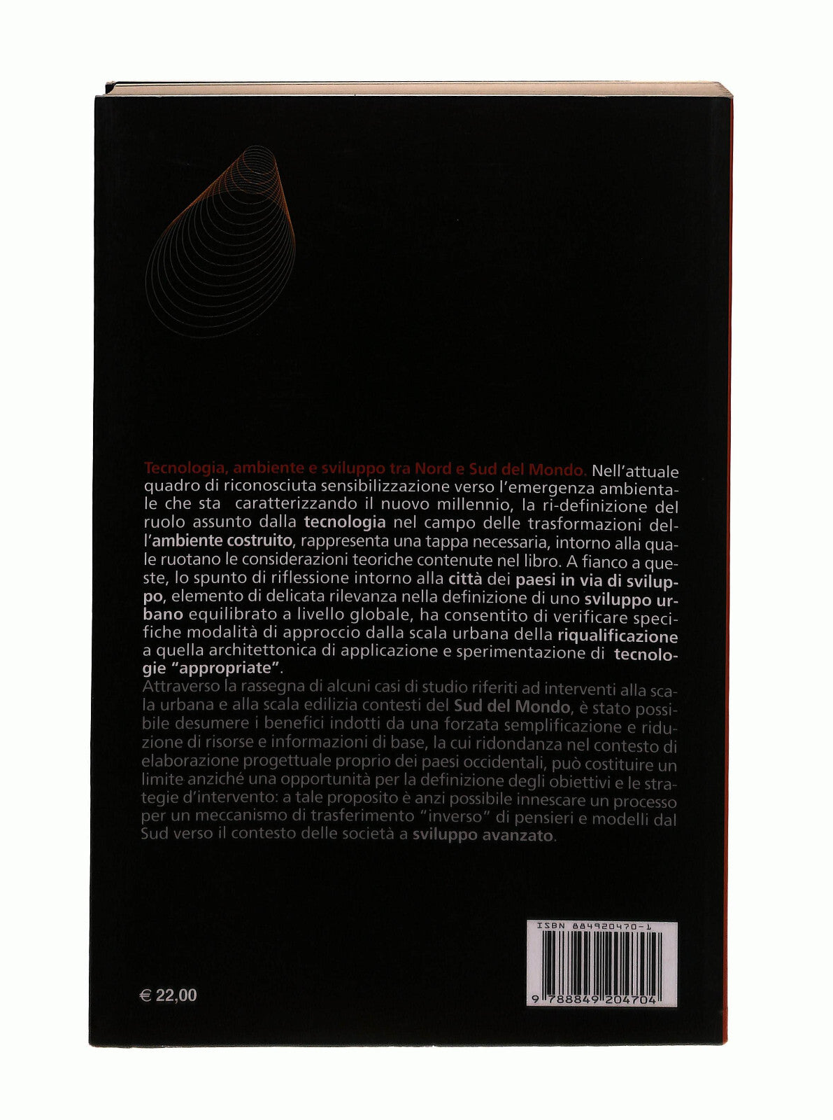 EBOND Tecnologia Ambiente e Sviluppo Tra Nord e Sud Del Mondo Libro LI041862